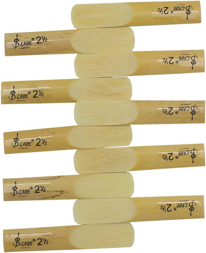 Mowind 10 Pieces 2.5 2 1/2 Reed Bamboo Eb Alto Sax Saxophone Reeds Set Accessory Part Saxophone Parts - Image 3